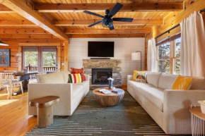 Riverbend Redesigned Cabin Hot Tub Firepit Billiards